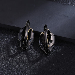 Gold Plated 925 Silver Natural Chrome Earrings Diopside