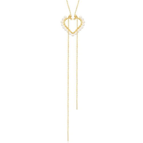 14K Gold Plated 925 Sterling Silver Necklace