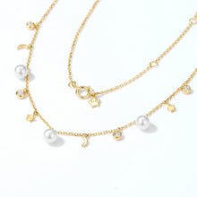 14K Gold Pearl Necklace