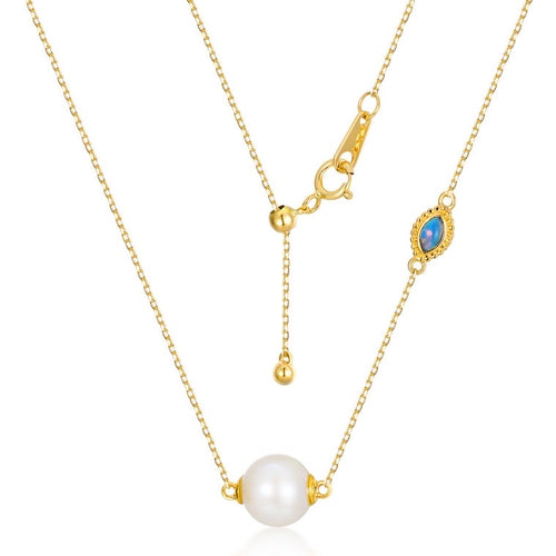 Dorra Jolla 18K Gold Opal Pearl Necklace